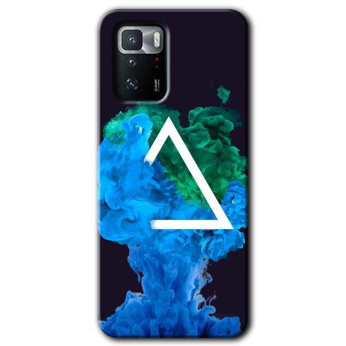 Potkal Hediye Fabrikası Poco x3 GT Kılıf HD Desen Baskılı Arka Kapak - İnk Clot