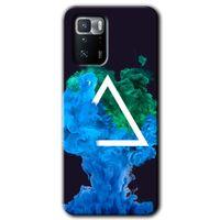 Potkal Hediye Fabrikası Poco x3 GT Kılıf HD Desen Baskılı Arka Kapak - İnk Clot