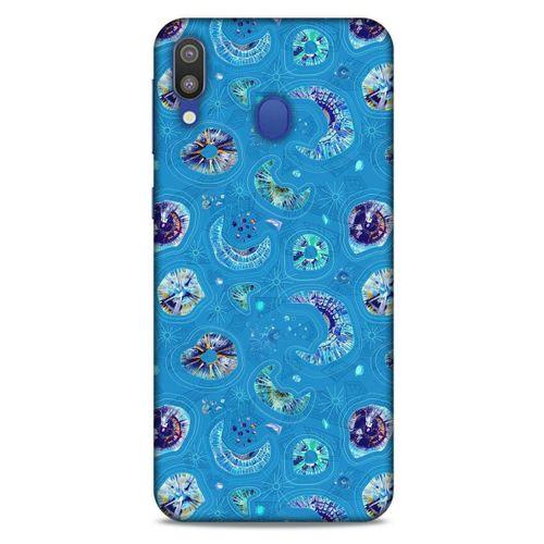 Samsung Galaxy M20 Kılıf Baskılı Özel Seri Taşlı (44) Tough Armor Kılıf