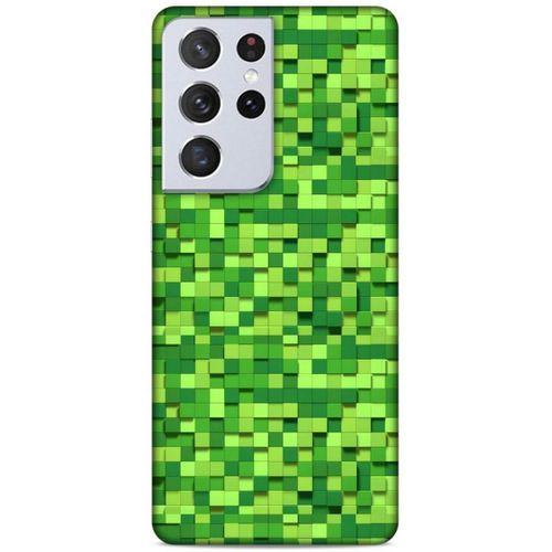 Lopard Samsung Galaxy S21 Ultra Uyumlu Kılıf PiXel (5) Koruma Kabı Labirent
