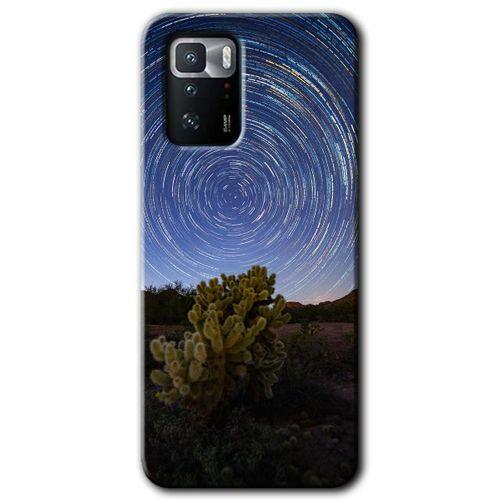 Poco x3 GT Kılıf HD Desen Baskılı Arka Kapak - Eclipse Sky + Kırılmaz Cam