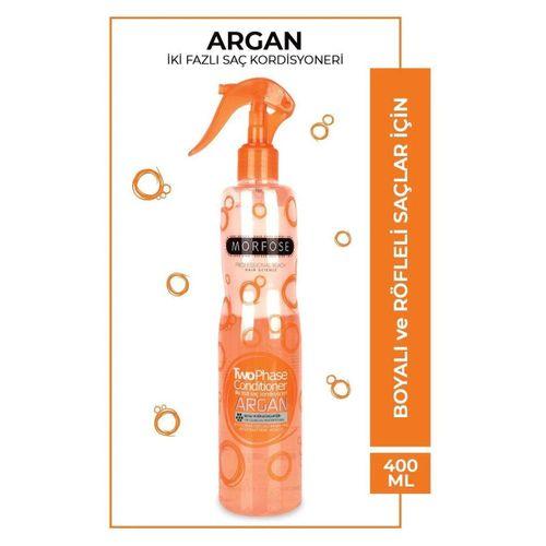 Argan Çift Fazlı Kondisyoner Fön Suyu 400 ML - mrfs