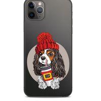 Zoologix (29) Apple Iphone 11 Pro Max Şeffaf Kılıf Silikon Desenli