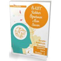 ÖABT Rehber Öğretmenliği Alan Sınavı Grupla Psikolojik Danışma Çözümlü Soru Modülü 2 Pelikan Yayınları