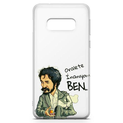 Samsung Galaxy S10e Kılıf Caps Oraleti Seviyorum Ben Arka Kapak Koruma Desenli Full Koruyucu
