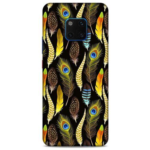 Huawei Mate 20 Pro Kılıf Desenli Özel Seri Tüyler (7) Telefon Kılıfı