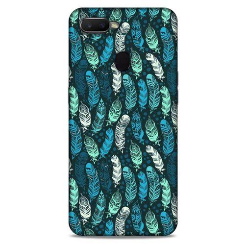 Oppo Ax7 Kılıf Desenli Özel Seri Tüyler (46) Core Armor Kılıf