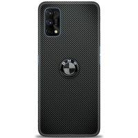 Realme 7 Pro Kılıf HD Baskılı Kılıf - Bmw Siyah + Tam Ekran Koruyucu