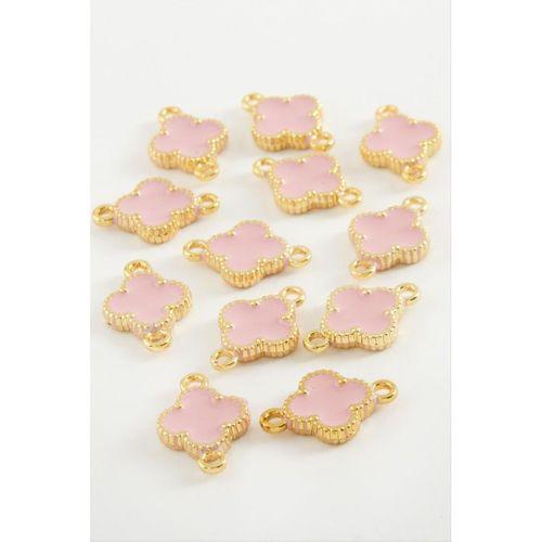 Çiçek Çift Kulplu Mineli Bileklik ve Kolye Ucu Aparatı 1 Adet