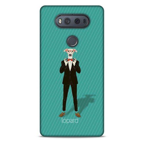 LG K61 Kılıf FunnyMaX (12) Koruyucu Silikon Turkuaz Köpek