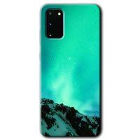 Potkal Hediye Fabrikası Samsung Galaxy S20 Kılıf HD Desen Baskılı Arka Kapak - Aurora
