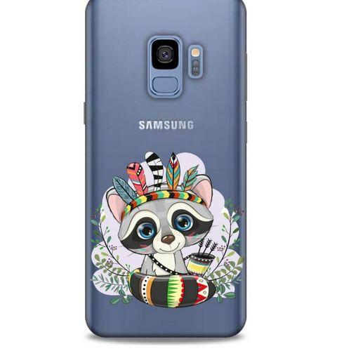 Zoologix (41) Samsung Galaxy S9 Şeffaf Kılıf Silikon Desenli