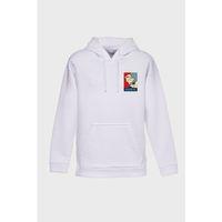 Popeye Minimal Baskılı  Üç İplik Sweatshırt Oversıze Hoodıe