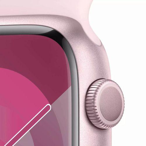 Apple Watch Series 9 45mm Pink AI Light Pink SB M/L GPS       Pembe