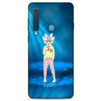 Samsung Galaxy A9 2018 Kılıf FunnyMaX (38) Neo Hybrid Kılıf Açık Mavi