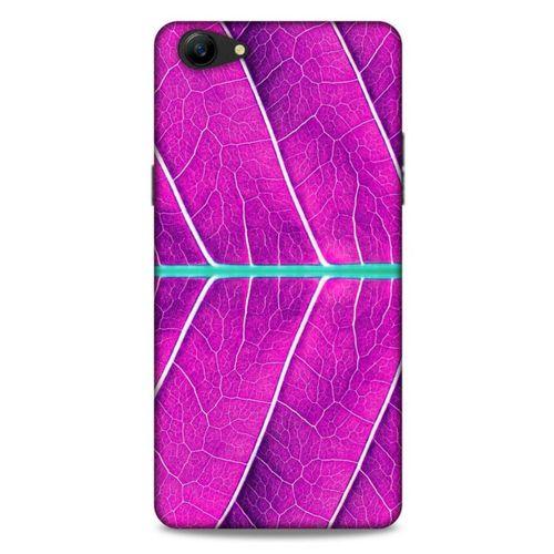 Lopard Oppo A79 Uyumlu Kılıf Bahar (30) Silicone Case Eflatun