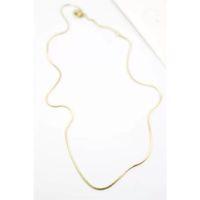 Yılan Zincir Kolye - 46cm - Altın