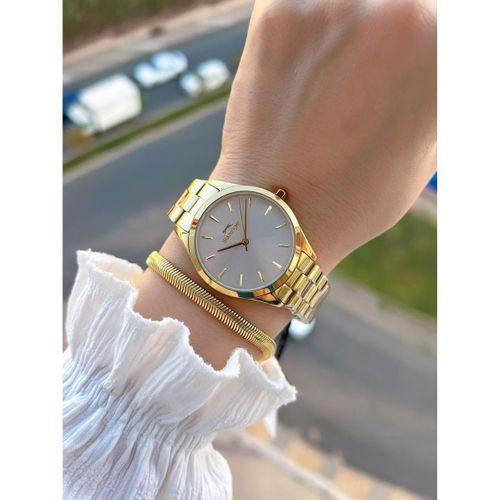 Slazenger Çelik Kordon 5 Atm Suya Dayanıklı 2 Yıl Garantili Kadın Kol Saati SL.1915.3.04