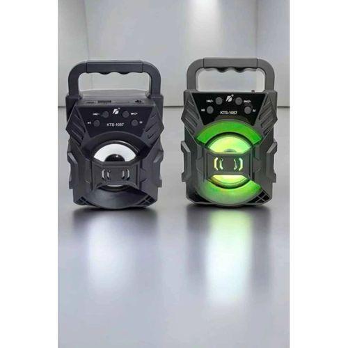 Taşınabilir Bluetooth Hoparlör Led Işıklı Uzun Pil Ömrü