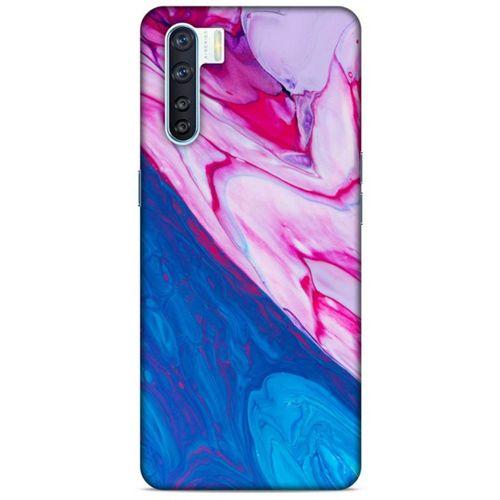 Oppo A91 Uyumlu Kılıf Pembe Delisi (14) Lansman Kılıf Mermer