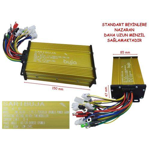 EBIS Ebıs E-Bis Hız Kontrol Cdi Akıllı Beyin 48-60V 500W Sarı Uzun Menzil