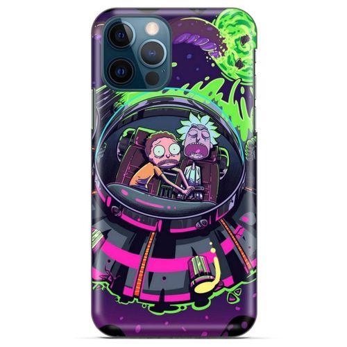 Apple iPhone 13 Pro Uyumlu Kılıf Rick And Morty (21) Koruyucu Kapak Brad
