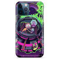 Apple iPhone 13 Pro Uyumlu Kılıf Rick And Morty (21) Koruyucu Kapak Brad