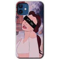 iPhone 12 Kılıf HD Desen Baskılı Arka Kapak - Bad Girl