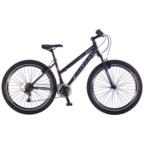 Salcano Lily V Fren 26 Jant Dağ Bisikleti Mat Siyah-Pembe