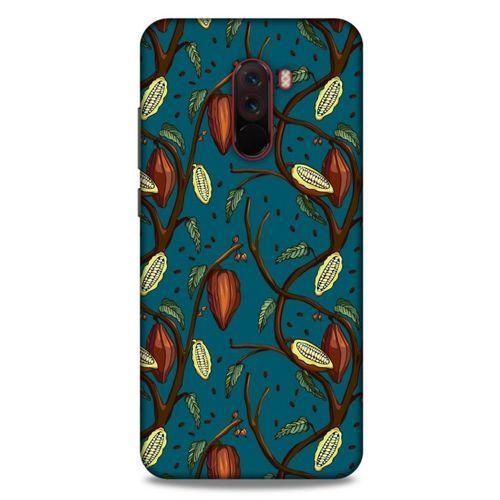 Frutix Kakao Çekirdeği 01 Xiaomi Pocophone F1 Kılıf Desenli Silikon