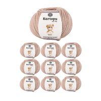 10 Adet Amigurumi El Örgü İpi 50gr 850