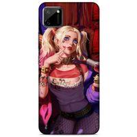 Realme C11 Uyumlu Kılıf Harley Quinn (21) Koruyucu Kapak Kırmızı