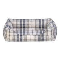 Pet Comfort Delta  Lacivert Kareli Kedi ve Köpek Yatağı XS 55x45cm