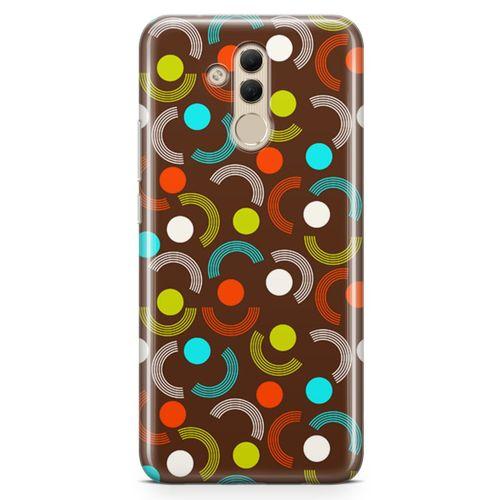 Huawei Mate 20 Lite Kılıf Postmodern Zarafet Arka Kapak Koruma Desenli Full Koruyucu