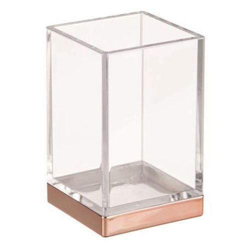 Macun Kabı Modern Altın Bakır Tasarımlı 6X6X10Cm 300Ml
