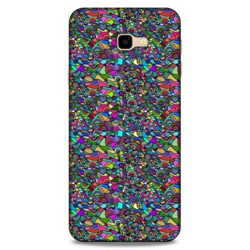 Lopard Samsung Galaxy J4 Plus Uyumlu Kılıf Soyut Sanat (31) Baskılı TPU Kılıf