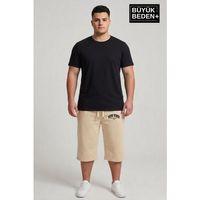 Büyük Beden Erkek Şort New York Baskılı Rahat Kalıp 3XL-6XL SPR26BSR591-05