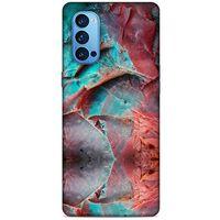 Oppo Reno 4 Pro Kılıf Baskılı Özel Seri Taşlı (49) Ultra Silikon Kılıf
