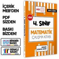2026 MEB ÖDM İlkokul 4 Sınıf MATEMATİK Çalışma Kitabı Alıştırmalı Soru Bankası BASKI ÜCRETİ