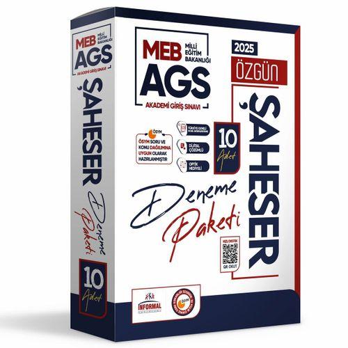 2025 MEB AGS Şaheser DENEME Paketi YENİ SİSTEM 10lu KURUMSAL Çözümlü Deneme(TG Mobil Değerlendirme)