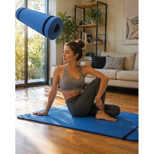 10 Mm Yoga Matı Kaymaz Yüzey Çift Taraflı Kullanım Dayanıklı Eva Fitness Minderi