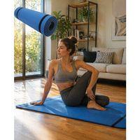 10 Mm Yoga Matı Kaymaz Yüzey Çift Taraflı Kullanım Dayanıklı Eva Fitness Minderi