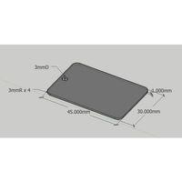 Stainless Steel Plate Cut Sample - Paslanmaz Çelik Plaka Kesim Örneği 3D Baskı (Bu ürün Sadece Plastik parçadır - Almadan Önce Soru Sorabilirsiniz)