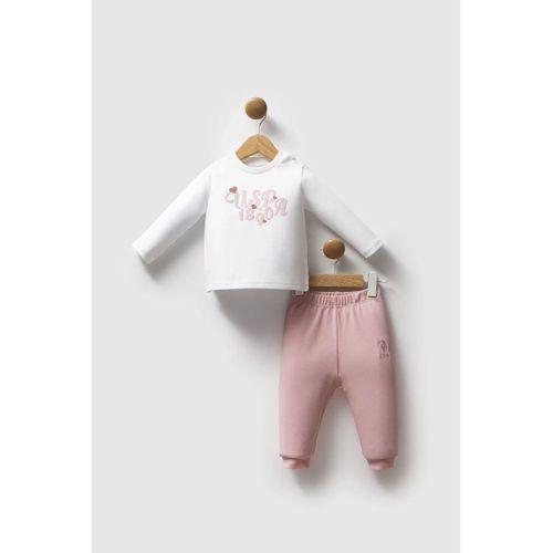 U.s. Polo Assn 3'lü Takım Usb2712 Açık Pembe