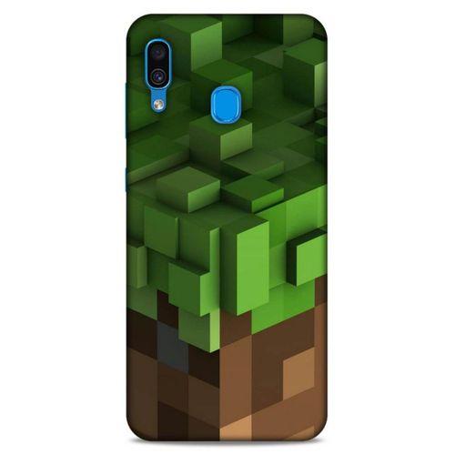 Lopard Samsung Galaxy A30 Uyumlu Kılıf PiXel (30) Silicone Case Block
