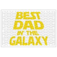Best Dad İn The Galaxy Puzzle 240 Parça Yapboz