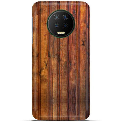 Lopard İnfinix Note 7 Uyumlu Kılıf Wood'X (10) Full Koruma Kılıfı Desenli