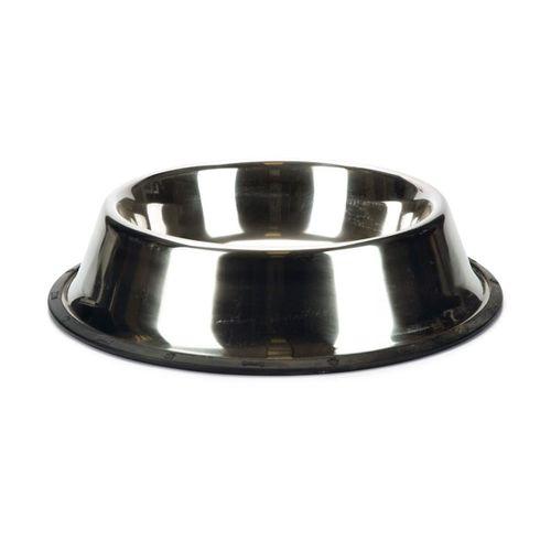 Beeztees Köpek Mama Su Kabı, Paslanmaz Çelik, Kaymaz, 25,5cm, 2,2L