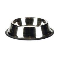 Beeztees Köpek Mama Su Kabı, Paslanmaz Çelik, Kaymaz, 25,5cm, 2,2L