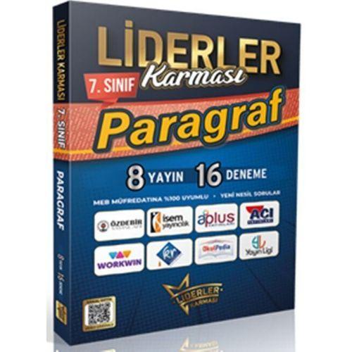 7. Sınıf Paragraf Denemeleri 8 Yayın 16 Deneme Liderler Karması